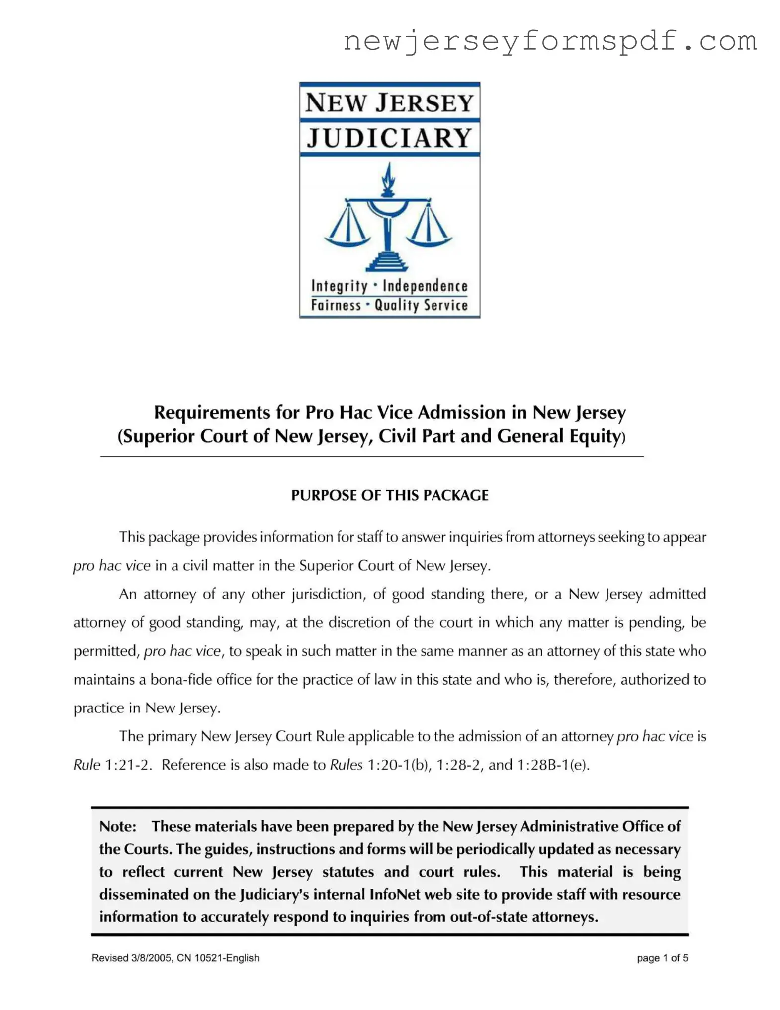 Fill Out a Valid Nj Pro Vice Template