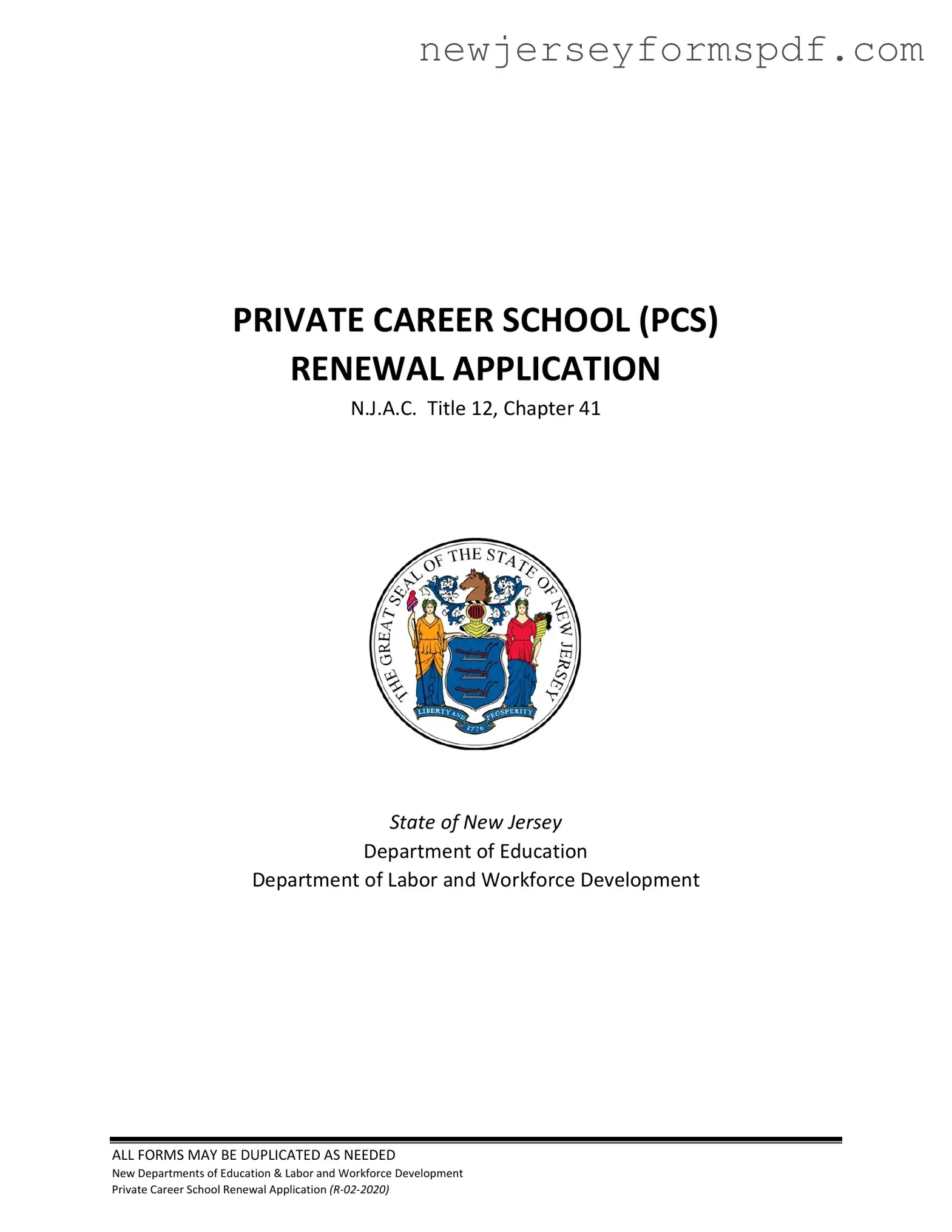 Fill Out a Valid Nj School Application Template