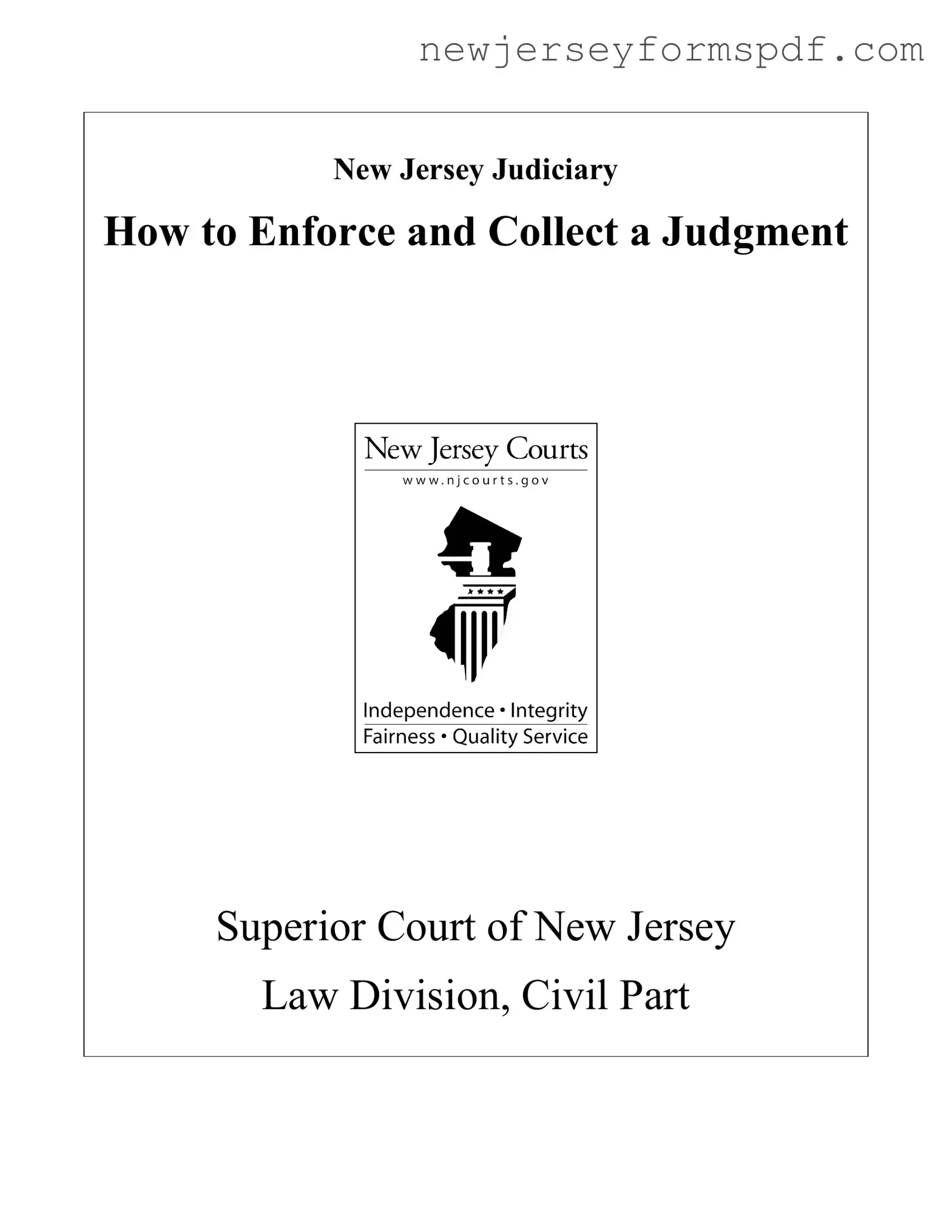 Fill Out a Valid Nj Superior Template