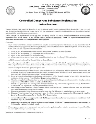 Fill Out a Valid Nj Application Registration Template