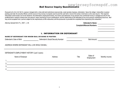 Fill Out a Valid Nj Bail Source Template